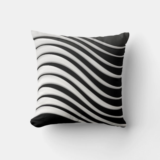 Whitewaves Pillow Kissen (Vorderseite)