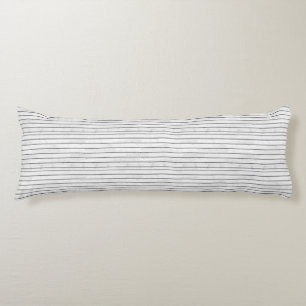 WhiteWoodSlats Wrapping Papper Nahtlos Streife Seitenschläferkissen
