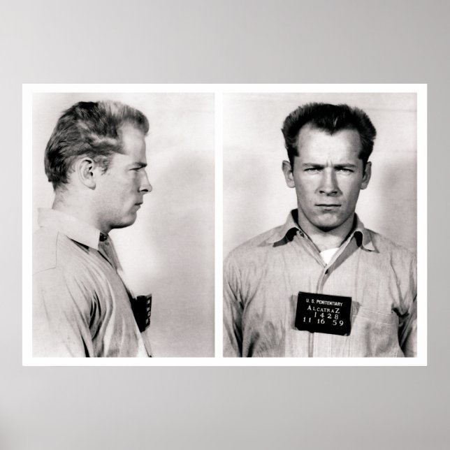 WHITEY BULGER ALCATRAZ MUGSHOT 1959 POSTER (Vorne)