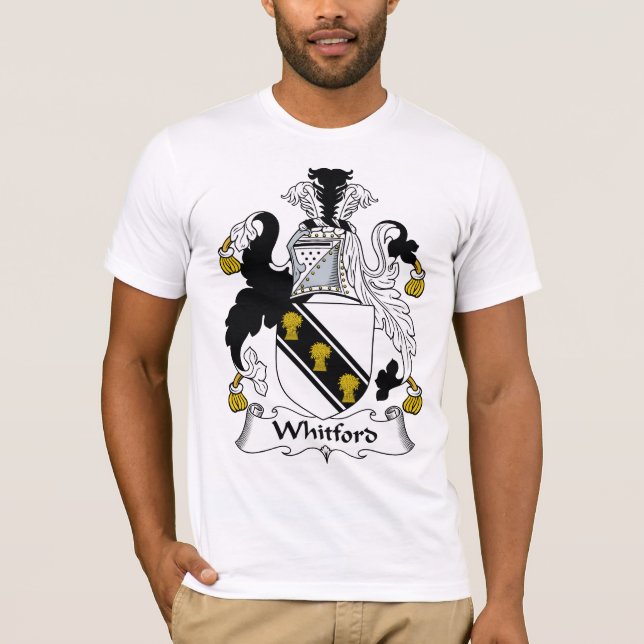 Whitford Familienwappen T-Shirt (Vorderseite)