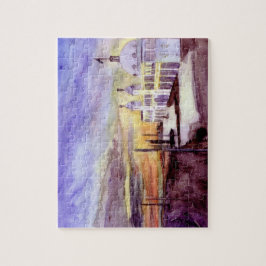 Whitley Bay bei Sunrise-Puzzle Puzzle