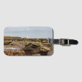 Whitley Bay lighthouse  Gepäckanhänger