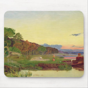 Whitlingham, Norfolk, 1860 (Öl auf Leinwand) Mousepad