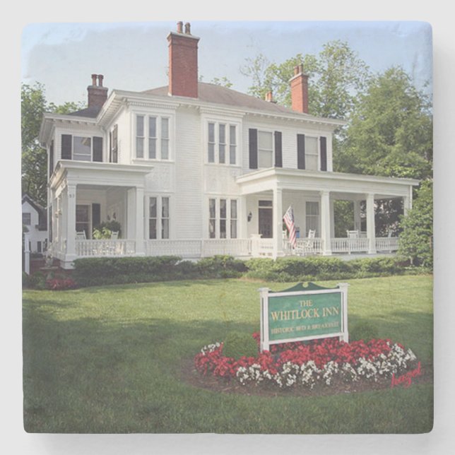 Whitlock Gasthaus, Marietta, GA. Steinuntersetzer (Vorderseite)