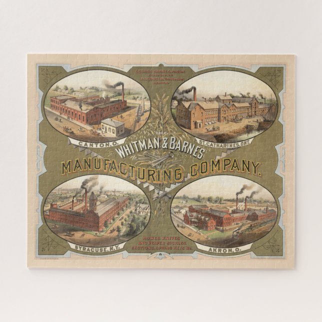Whitman & Barnes Manufacturing Company. Puzzle (Horizontal)