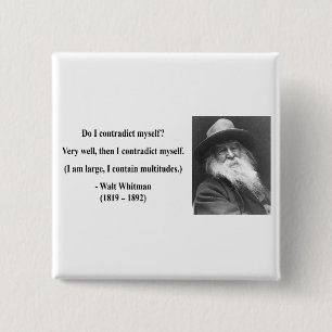Whitman Quote 6b Button