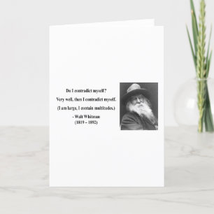 Whitman Zitat 6b Karte