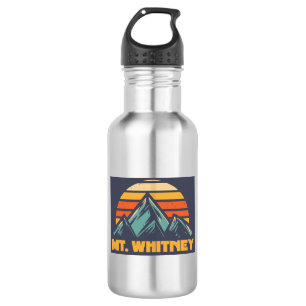 Whitney California Retro Turquoise Edelstahlflasche