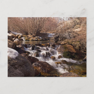 Whitney Potrtal Waterfall, California Card Postkarte