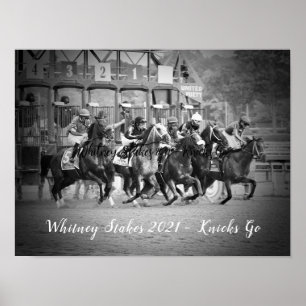 Whitney Stakes - Saratoga 2012 - Knicks Go Poster