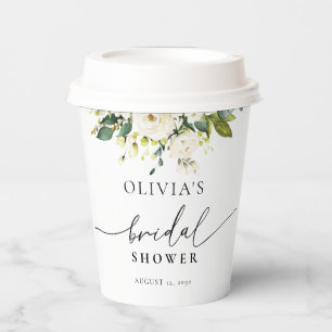 Whitroses Brautparty Paper Cup Pappbecher
