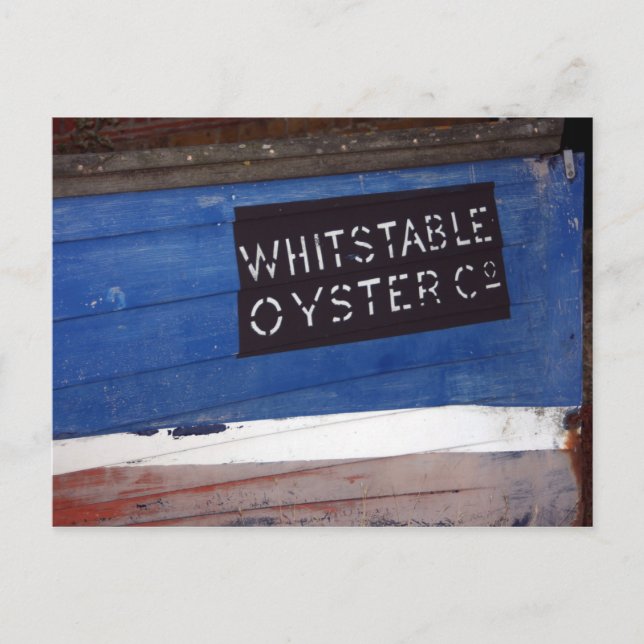 Whitstable, Kent, UK Postkarte (Vorderseite)