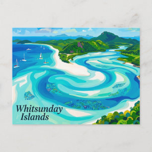 Whitsunday-Inseln Australien Postkarte