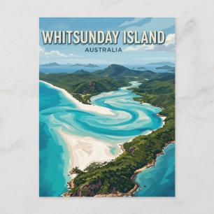 Whitsunday Island Airlie Beach Australien Postkarte