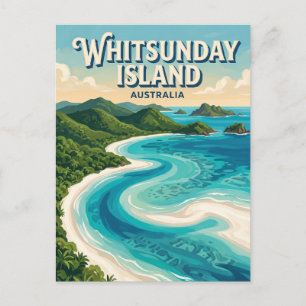 Whitsunday Island Airlie Beach Australien Postkarte