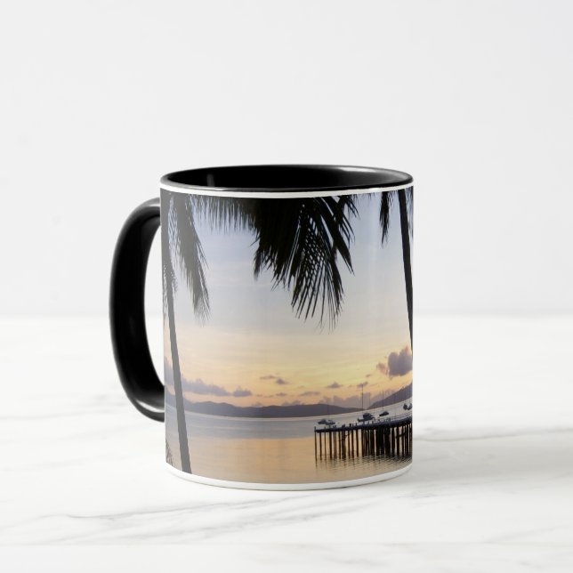 Whitsunday Islands Sunset Tasse (Vorderseite Links)