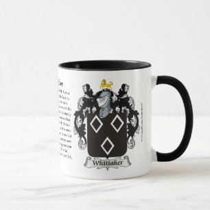 Whittaker Familien-Wappen Tasse