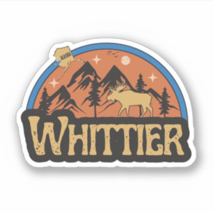 Whittier, Alaska Aufkleber
