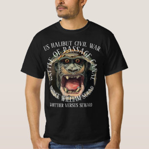 WHITTIER ALASKA HEILBUTT-KRIEG GEGEN SEWARD 2045-4 T-Shirt