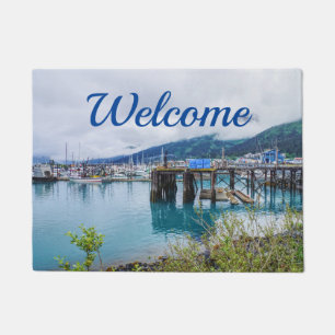 Whittier Alaska Welcome Doormat Fußmatte