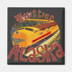 Whittier Bullet Train 260 Kilometer pro Stunde Magnet