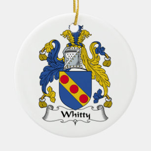 Whitty Familienwappen Keramikornament