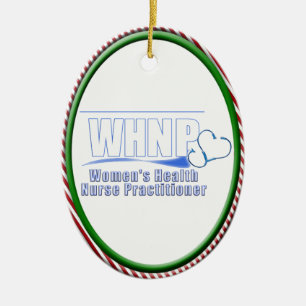 WHNP Women's Health Nurse Practitioner Keramik Ornament