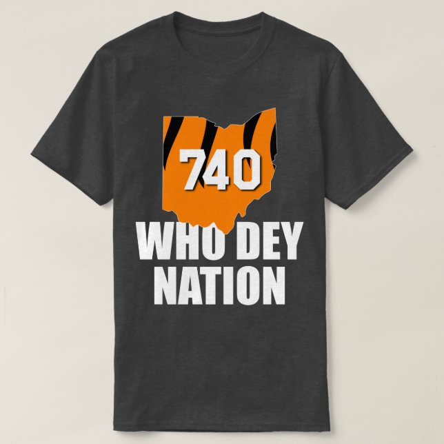 Who Dey Nation T-Shirt (Design vorne)