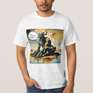 Who dropped the superglue T-Shirt