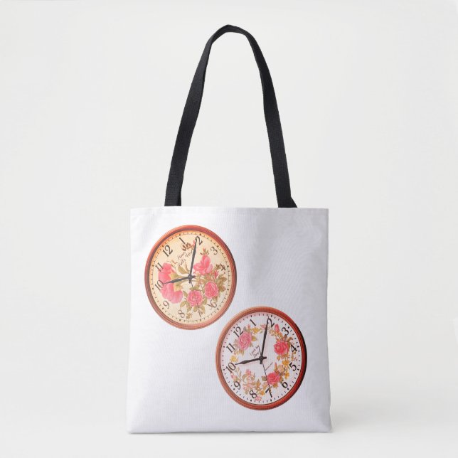 Who Has the Time, Anyway - Reusable Tote Bag (Vorderseite)