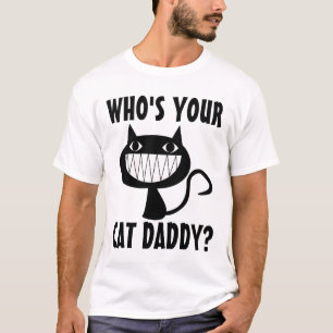WHO ist IHR CAT VATI? T - Shirts, lustig T-Shirt