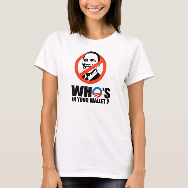 WHO ist IN IHRER GELDBÖRSE T-Shirt (Vorderseite)