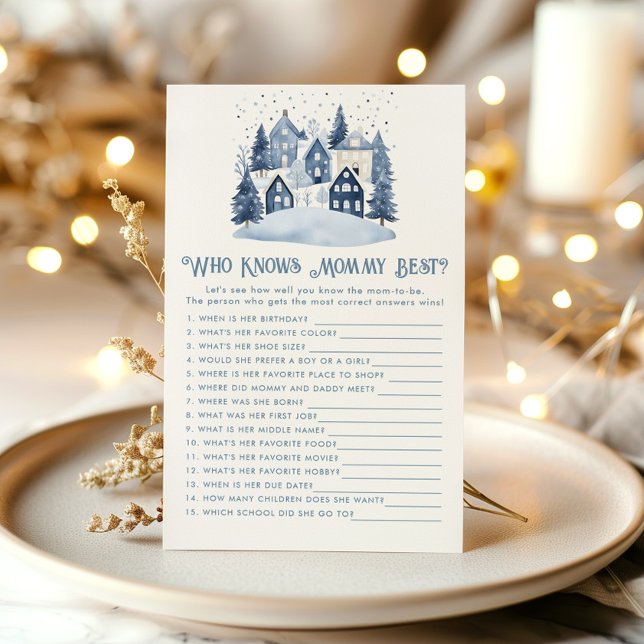 Who knows mommy Best It takes a village Game (Von Creator hochgeladen)