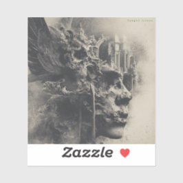 🕯️Who’s Fanges Jelses? — Gothic Fine Art Aufkleber