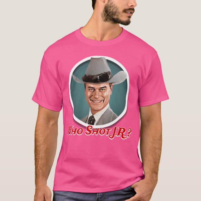 Who Shot J.R. T-Shirt (Vorderseite)