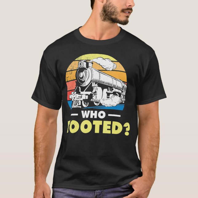 Who tooted Gifts for a RC Train Railroad Trains T-Shirt (Vorderseite)