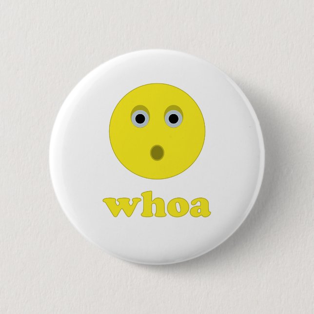 whoa Knopf Button (Vorderseite)