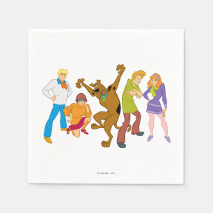 Whole Gang 16 Serviette