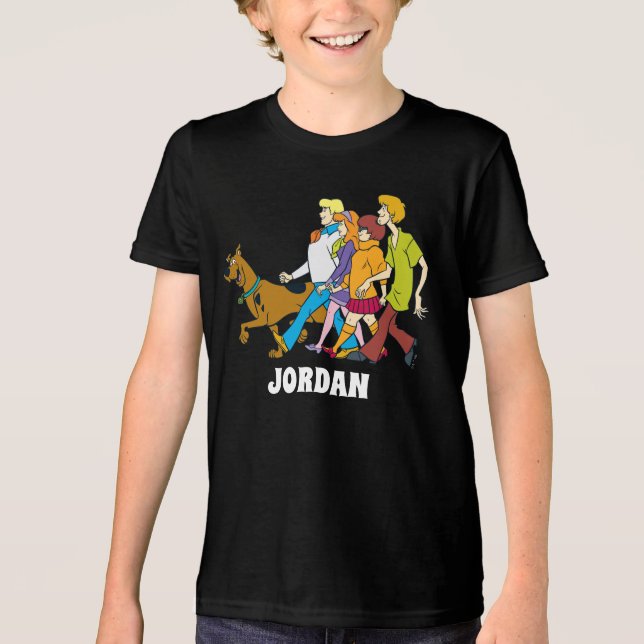 Whole Gang 18 Mystery Inc Tri-Blend Shirt (Vorderseite)