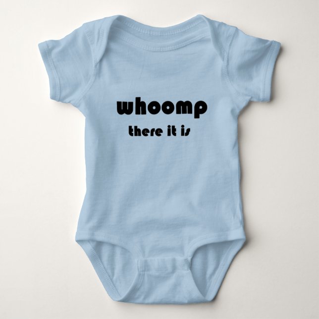 Whoomp dort ist es baby strampler (Vorderseite)