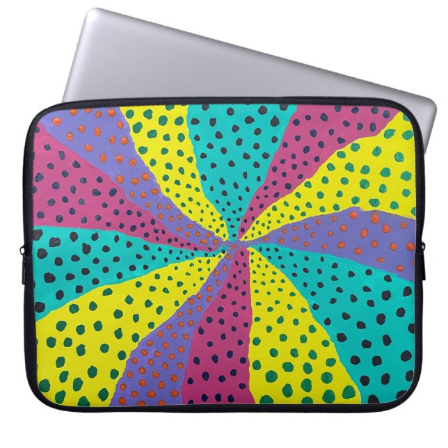Whoop Laptopschutzhülle (Vorderseite)