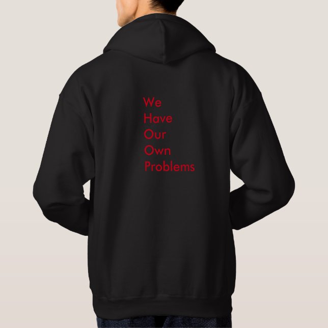 Whoop Whoop Hoodie (Rückseite)