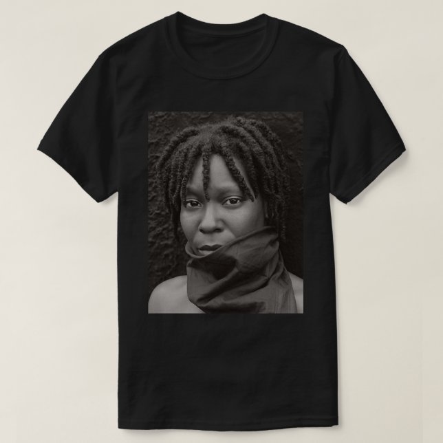 Whoopi Goldberg Amerikaner Comedian 1955 T-Shirt (Design vorne)