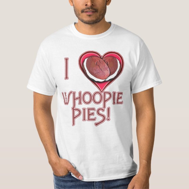 Whoopie Torten-Liebe-Kleid, Schürzen, Geschenke T-Shirt (Vorderseite)