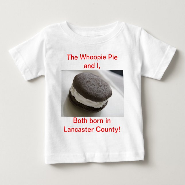 Whoopie Torten-Shirt Baby T-shirt (Vorderseite)