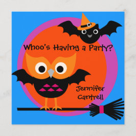 Whooty Schrei-Halloween-Party-Einladung Einladung