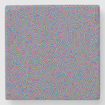 Whorls Marble Untersetzer