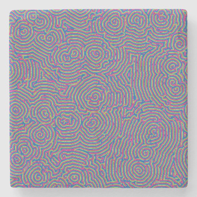 Whorls Marble Untersetzer (Vorderseite)