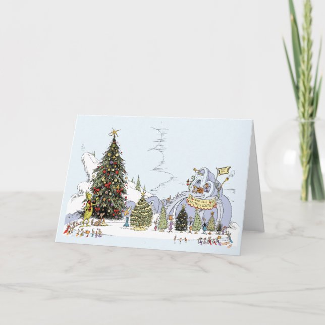 Whoville Christmas Tree Contest Karte (Vorderseite)