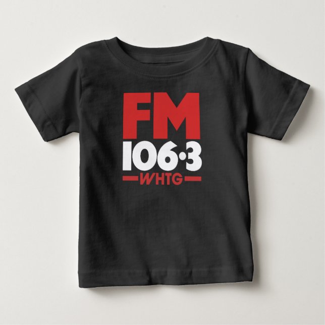 WHTG 106.3 FM Radio T - Shirt _ Hoodie (Vorderseite)